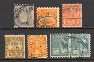 1892-1938 Virginia/West Virginia Cancels, Charlottesville, Roanoke, Wheeling... - Picture 1 of 2