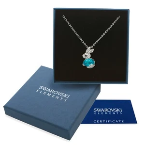 Collana Coniglio argento Swarovski Elements originale G4Love cristallo donna - Foto 1 di 4