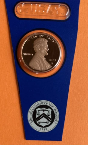 2023 S PROOF Lincoln Shield Cent BEAUTIFUL DEEP CAMEO Cover