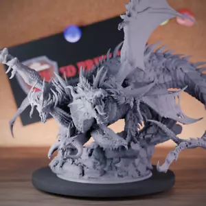 Tiamat Queen of Dragons Miniature Dungeons and Dragons Mini TTRPG Pathfinder - Picture 1 of 8