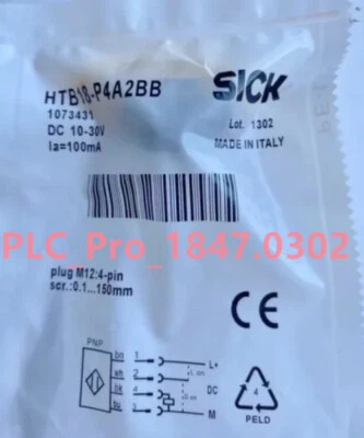 1 PIEZA NUEVO Para Interruptor Fotoeléctrico SICK HTB18-P4A2BB Entrega Rápida Foto 1 de 4
