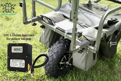 24V Lithium Akkupack für Power Barrow, Carp Porter, Tri Porter Umbauten - Bild 1 von 4
