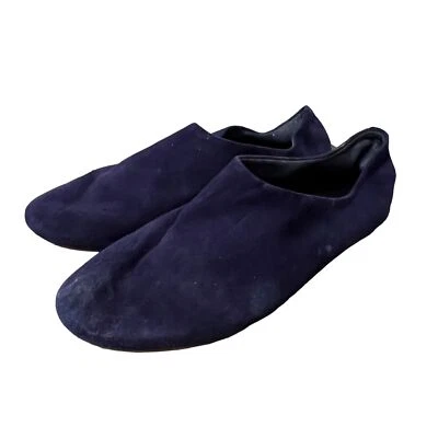 Tkees Womens Kira Navy Blue Suede Slip On Ballerina Flat Size 9 - Image 1 of 4