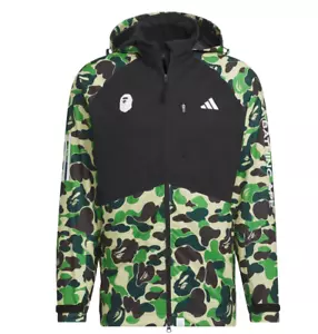 BAPE x adidas Golf ABC Tarnfarbe Jacke Schwarz IQ3679 Selten Hype Rarität 2023 - Bild 1 von 6