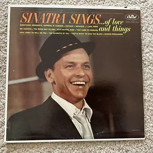 Frank Sinatra Sings Of Love and Things W-1729 Original 1962 LP Vinyl - Picture 1 of 3