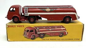 French Dinky Toys 32c Panhard Esso Tanker. - Picture 1 of 12