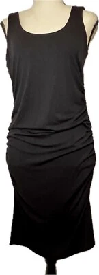 Isabella Oliver Ellis Maternity Ruched Side Black Tank Dress Size 2 Size 6 - Image 1 of 4