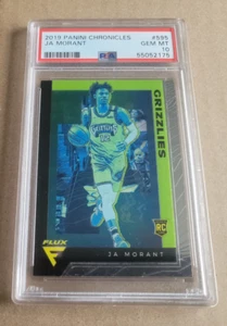 2019-20 Panini Chronicles - Flux Ja Morant #595 (RC) Rookie PSA 10 - Bild 1 von 2
