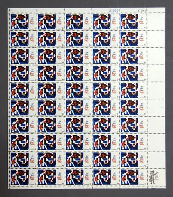 US Stamps 1964 Mint Sheet 5 cent "Fine Arts" Dec 2nd,  MNH SC# 1259 - Image 1 of 4