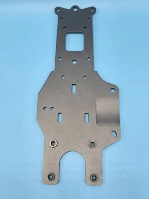 Placa de chasis trasero genuino HPI Baja 5B SS gris metalizado 5T 5SC 1/5 RC parte 87482 Foto 1 de 4