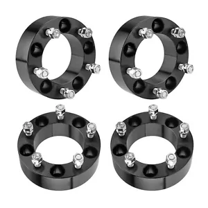 4x 2" 5x5.5 Wheel Spacers M14X1.5 For Ram 1500 2012 2013 2014 2016 2017 2018 - Picture 1 of 7
