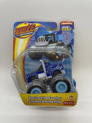Blaze And The Monster Machines - Racing Flag Crusher Monster Truck Die-cast toy Cover