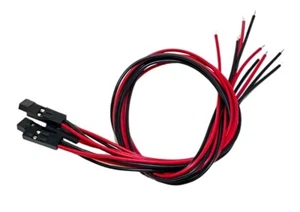 Jumper 2-Pin Housing Connector Socket 2.54mm Dupont 30cm wire Arduino 1000pcs - Picture 1 of 6
