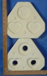 Christmas Ornaments 3 in Mold Vintage Duncan No 370 Ceramic Mold - Picture 1 of 3
