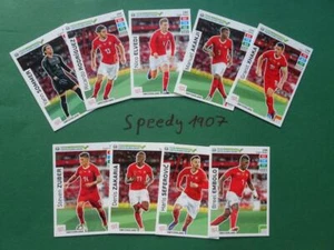 Panini Adrenalyn Road to UEFA Euro 2020 RTE 20 all 9 Team Mates Switzerland - Picture 1 of 1