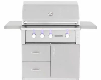 Summerset 36 Inch Complete Grill Cart Combo Stainless Steel for Outdoor Kitchen - Image 1 of 4