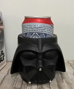 Star Wars DARTH VADER CASCO MOLDEADO LATA ENFRIADOR MANGA AISLANTE Lata Abrazadores NUEVO - Imagen 1 de 7