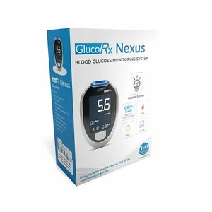 GlucoRx Nexus Blutzuckermesssystem-Set & 50 zusätzliche Teststreifen - Bild 1 von 3