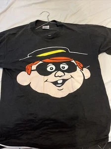 Rare! Vintage! 90s McDonald’s Hamburgers Shirt Medium M FREE AUS POST! - Foto 1 di 6
