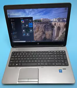 HP Probook 650 G1 15" Core i5-4300M 2.6Ghz 8GB RAM 120GB HDD **BAD Battery** #20 - Picture 1 of 11
