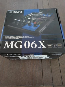 Yamaha MG06X 6-Channel Mixing Console with Effect - Picture 1 of 5