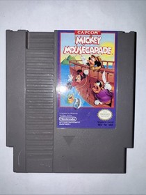 Mickey Mousecapade Nintendo NES, 1988 Capcom Authentic Tested Cartridge