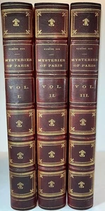 Eugene Sue / Mysteries of Paris 1st Edition 1845 - Picture 1 of 3