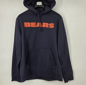 Sudadera con Capucha Nike Chicago Bears Para Hombre Grande Azul Ajuste Térmico Auténtico Fútbol NFL Logo - Imagen 1 de 7