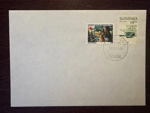 SLOVENIA FDC COVER 1994 YEAR RED CROSS SOLIDARITY HEALTH MEDICINE STAMPS - Picture 1 of 1