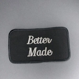 Better Made 4 1/4" x 2.5" Embroidered Patch - Picture 1 of 2