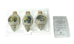 Bradford Exchange Irish Blessings Heirloom Porcelain Ornaments Set of 3 Vintage - Picture 1 of 6