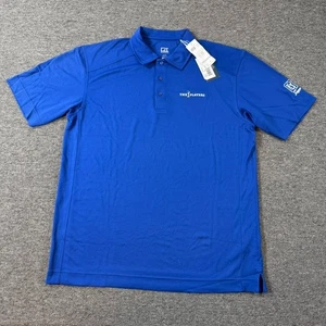 TPC Sawgrass The Players Shirt Mens Large Blue PGA Tour Golf Polo Embroidered - Picture 1 of 13