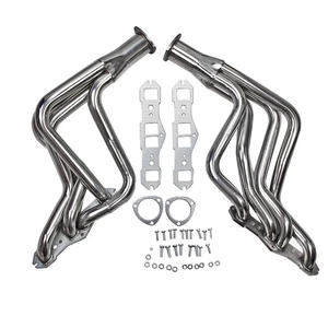 Oldsmobile Cutlass Delta 65-74 350 400 455 V8 Langrohr Edelstahl Performance He - Bild 1 von 2