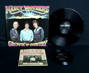MARCY BROTHERS GROWIN UP COUNTRY LP + Dirt Bike Heaven 45 mit Hülle handsigniert - Bild 1 von 5