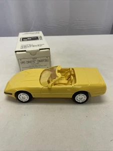1995 C4 Corvette Cabrio gelb Dealer Promo Car 1:25 Amt Ertl # 6654 Neu! - Bild 1 von 6