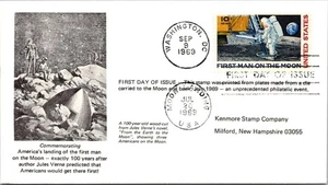 FDC 1969 SC #C76 Gray Cachet - Washington DC - Single - J18342 - Picture 1 of 2