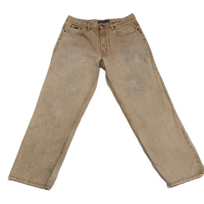 Jeans Pachinno W36 L32 (entrepierna real 30) marrón Y2K Foto 1 de 4