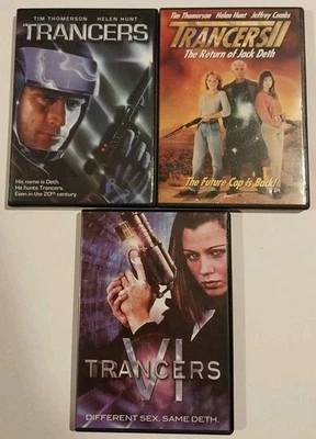 Trancers (Aka Future Cop) Trancers II + Trancers VI DVD LOT Sci-fi Horror - Image 1 of 4