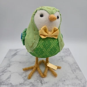 Target Spritz Feather Friends Bird 2017 Spring Easter TWEET Green Bowtie Flower - Picture 1 of 8