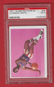PSA Fleer Basketball 1971 Harlem Globetrotters 84 Clarence Smtih #48 PSA 5 - Bild 1 von 2