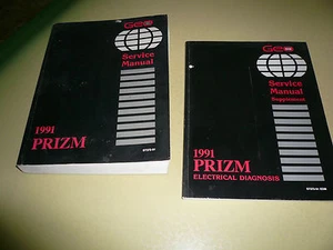 1991 Chevrolet GEO Prizm Service Manual & Supplement - ST 373-91 & ST 373-91 EDM - Bild 1 von 1