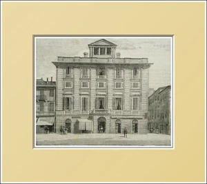 LA LUNIGIANA. Palazzo del Podestà. In Passepartout 1898 - Bild 1 von 1