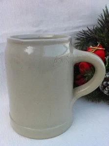 PICCOLO BOCCALE VINTAGE DA BIRRA IN CERAMICA H cm 13 GEMEINDE BESSENBACH - Picture 1 of 1