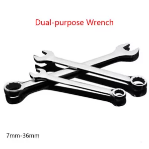 7mm-36mm Kombinationsschraubenschlüssel Mehrzweckschlüssel Schraubenschlüssel für Autoreparatur Handwerkzeug - Bild 1 von 10