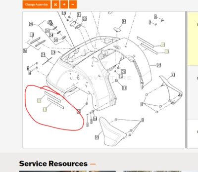 Fita de espuma Harley-Davidson Tri Glide FreeWheeler montagem no corpo do tronco PN 83811-09 - Imagem 1 de 4