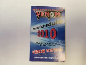 Wenatchee Valley Venom 2010 IFL Indoor Football Pocket Schedule - Pepsi - Picture 1 of 2