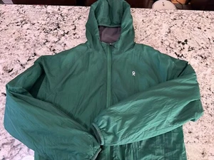 Little Donkey Andy Men’s Hooded Green Warm Puffer Jacket Size Large - Picture 1 of 12