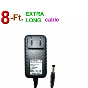 8-FEET WALL CHARGER AC adapter for DYNACRAFT Tonka Dump Truck RIDE ON 12V-BATT - Picture 1 of 2