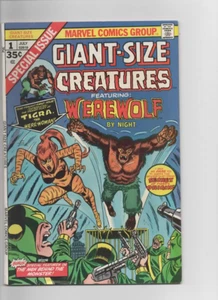 Marvel Comics Criaturas Tamaño Gigante #1 Primera Aparición Tigra En muy buen estado/Bien)" - Imagen 1 de 1