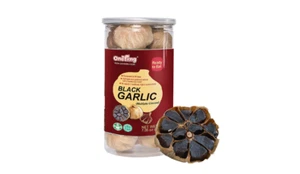 Natürlicher schwarzer Knoblauch 90 Tage fermentiert weicher Geschmack mehrere Nelken Antioxidans USA - Bild 1 von 8